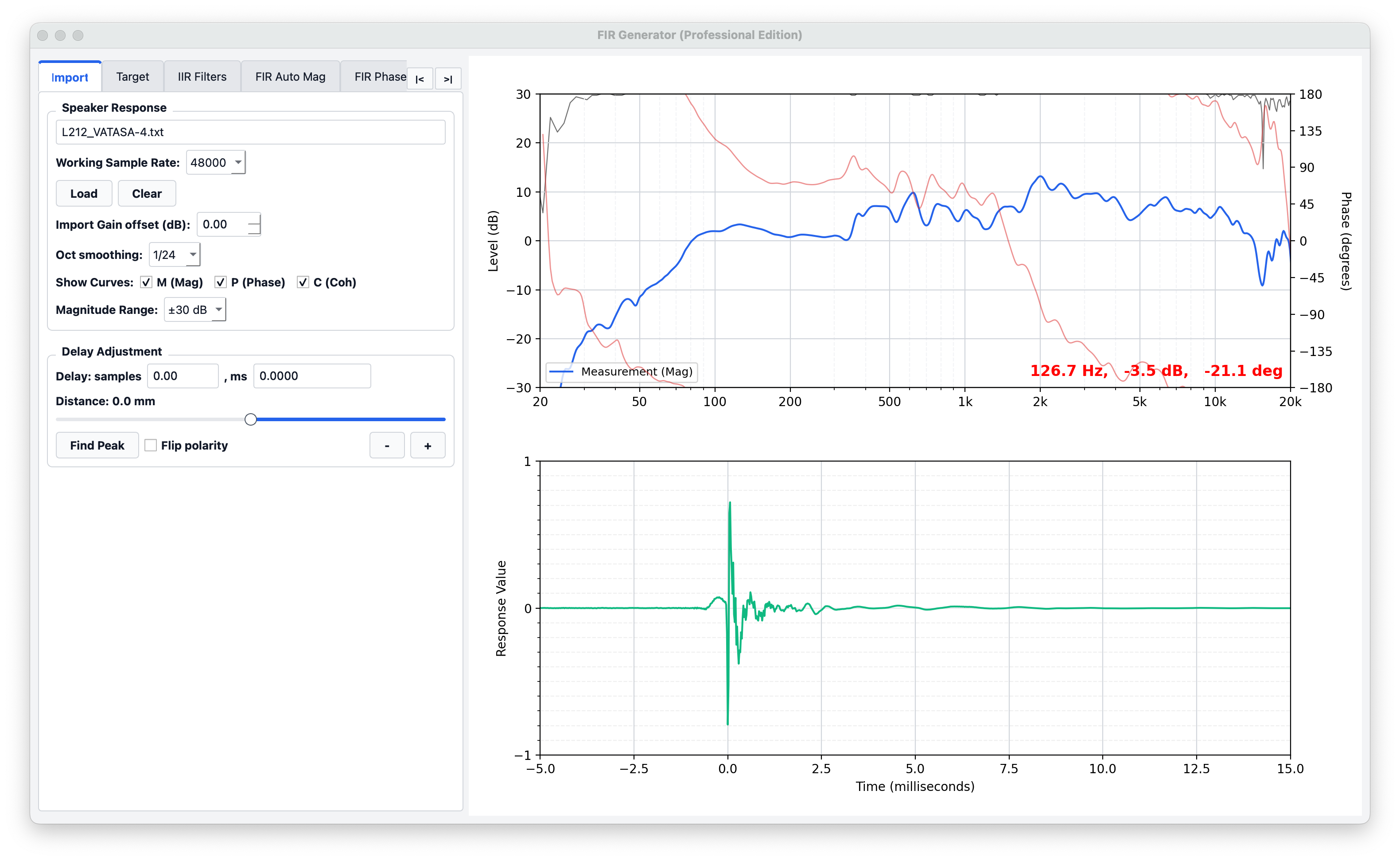 FIR Generator Pro Main
